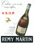 1953 Remy Martin Cognac Vintage Champagne Print Ad France V.S.O.P Liquor Ad