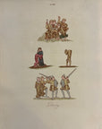 1810 Joseph Strutt DANCING Antique HC Engraving Sports & Pastimes England