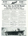 1917 Mitchell Motors Antique Car Illustrated Print Ad John W. Bate Mitchell Jr.