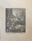 1822 THE STAGES OF CRUELTY (Set of 4) Authentic Hogarth Heath Ed. Antique Prints