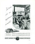 1956 SNCF Railroad France Travel Print Ad Paul Martial Illustration Family