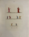 1810 J. Strutt GAMES WITH THE BALL Antique Engraving Sports & Pastimes England