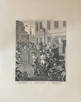 1822 THE STAGES OF CRUELTY (Set of 4) Authentic Hogarth Heath Ed. Antique Prints