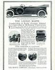 1914 White Company Vintage Car Print Ad White 4-45 Motor Car Cleveland OH