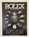 1937 Rolex Watch Vintage Christmas Print Ad - Fireplace Prince & Princess Models