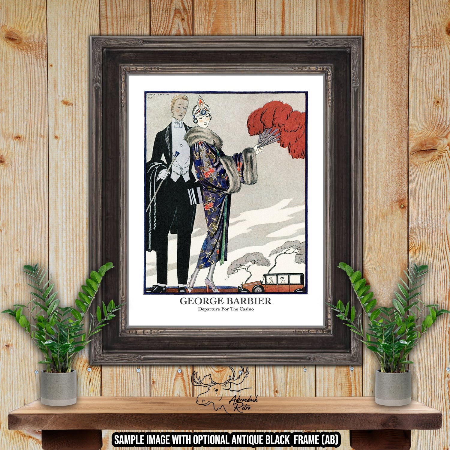 The Odd Trick by Currier and Ives Fine Art Print