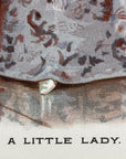 1891 "A Little Lady" Chromolithograph Print | Magazine Illustration