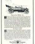 1912 White Company Vintage Car Print Ad White 60 Motor Car Cleveland OH