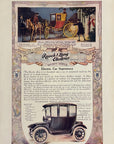 1915 Rauch & Lang Electrics Print Ad Post Chaise of Wife of Pierre Van Cortland