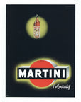 1953 Martini Vintage Liquor Print Ad - Delpeuch Illustration Alcohol Distillery