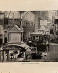 1893 Interior Of Electricity Building Antique Magazine Wood Engraving