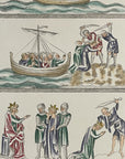 1842 Joseph Strutt ST. URSULA SHIP ETC HC Engraving Antiquities of England