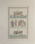 1842 J. Strutt METROPOLITAN SHIP-BOARD ETC. Engraving Antiquities of England