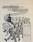 1912 Johnnie Walker Scotch Whisky Print Ad John Walker Distillery New York NY
