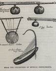 1893 From The Collection Of Musical Instruments Antique Magazine Wood Engraving