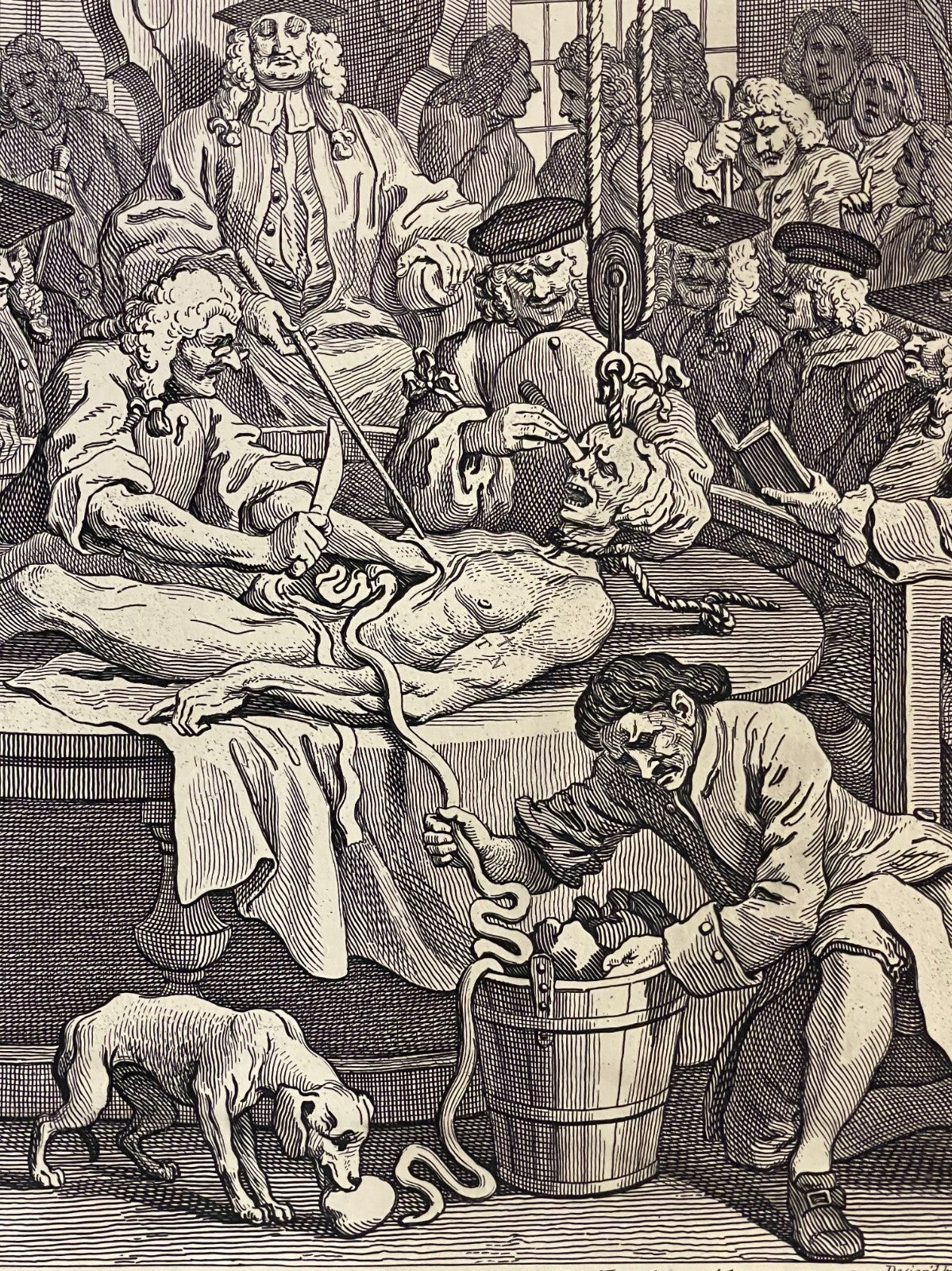 1822 THE STAGES OF CRUELTY (Set of 4) Authentic Hogarth Heath Ed. Antique Prints