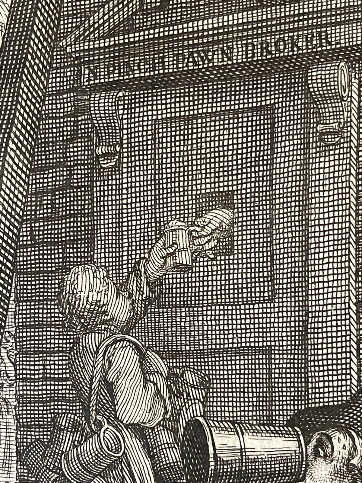 1822 BEER STREET & GIN LANE Authentic Hogarth Heath Ed. Antique Print SET OF 2