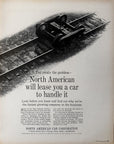 1966 North American Car Corporation Print Ad - Railroad, Railway Memorabilia