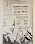 1912 Veritor Whiskey Original Antique Print Ad - Irish Whisky Advertisement