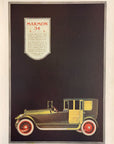 1916 Marmon 34 Print Ad - Aluminum Green Coupe Nordyke & Marmon Indianapolis IN