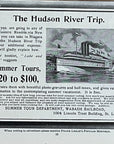 1899 Wabash Railroad Antique Print Ad Hudson River Trip Steamship Cruise Line Ad
