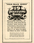 1896 New York Central Railroad Print Ad Four Track Series of 19 RR Books