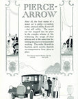 1915 Pierce Arrow Vintage Print Ad Fine Dining Opera Buffalo NY