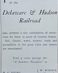 1905 Delaware & Hudson D&H Railroad Antique Print Ad Country Homes Summer