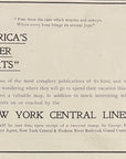 1904 New York Central Railroad Print Ad Railway Travel America's Summer Resorts