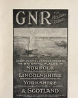 1906 Great Northern Railway Print Ad GNR Holiday Travel Watering Places Norfolk