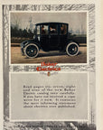 1914 Baker Electrics Print Ad - Automobile Print Advertisement Cleveland OH