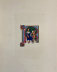 1842 Joseph Strutt EDWARD THE SECOND Antique HC Engraving Antiquities of England
