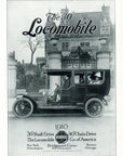 1909 Locomobile 30 Shaft Dr Vintage Car Print Ad 40 Chain Drive Bridgeport CT