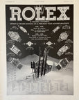 1938 Rolex Watch Vintage Christmas Print Ad - Ski Chalet Prince Princess Models