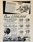 1940 South Bend Bait Co. Indiana Print Ad - No. 550 Fishing Reel Oreno-O-Matic