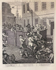 1822 THE STAGES OF CRUELTY (Set of 4) Authentic Hogarth Heath Ed. Antique Prints