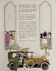 1914 Pierce Arrow Print Ad - Limousine Carriage Horse Children Buffalo NY