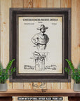 1906 Holster Patent Print - Vintage Equestrian Art - Cowboy Poster Art at Adirondack Retro