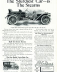 1909 Stearns 30-60 Toy Tonneau Vintage Car Print Ad Illustration Cleveland OH