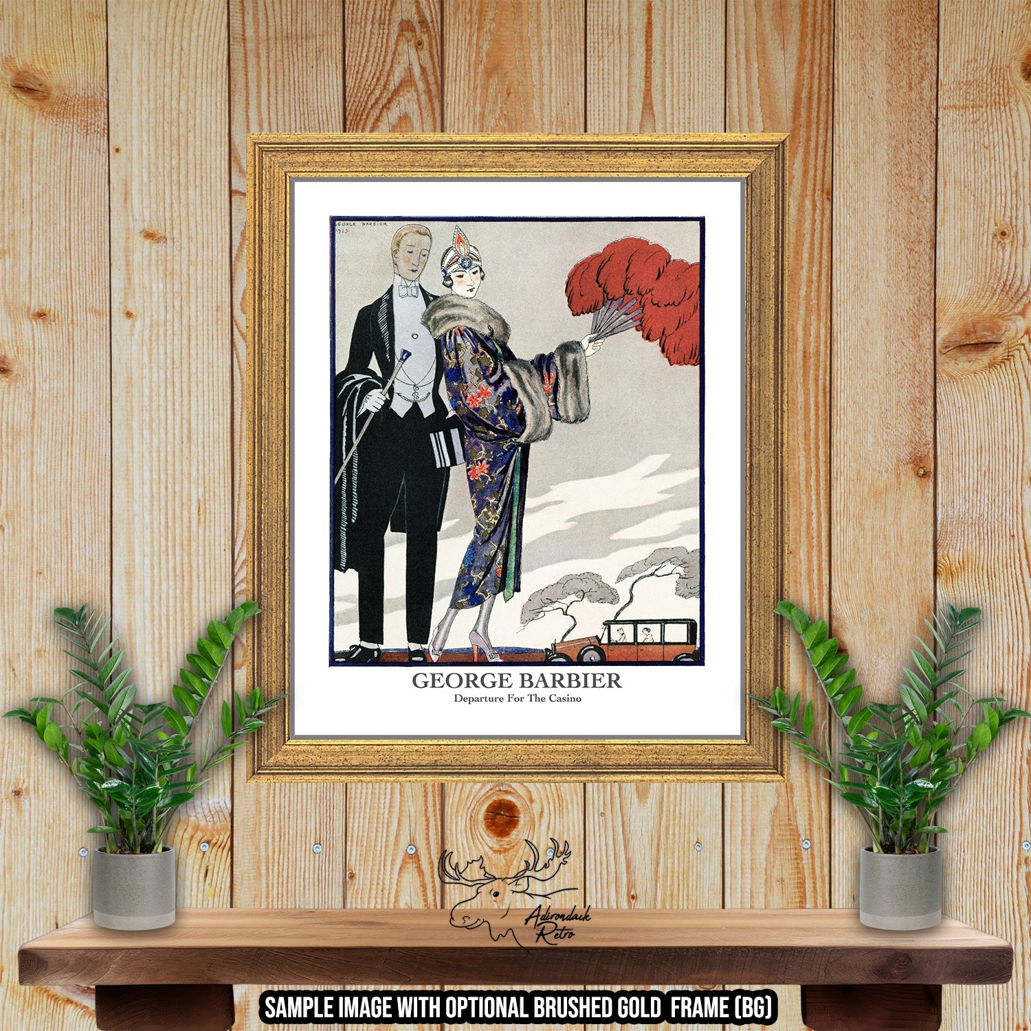 The Odd Trick by Currier and Ives Fine Art Print