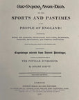 1810 Joseph Strutt QUINTAIN Antique Engraving Sports & Pastimes England PL. XI