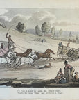 1817 Rowlandson OF FOUR IN HAND HE JOINS... The Dance Of Life HC Etching