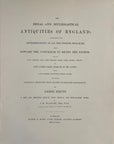 1842 Joseph Strutt RICHARD THE THIRD ETC HC Engraving Antiquities of England