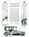 1915 Pierce Arrow Vintage Print Ad Fine Dining Business Buffalo NY