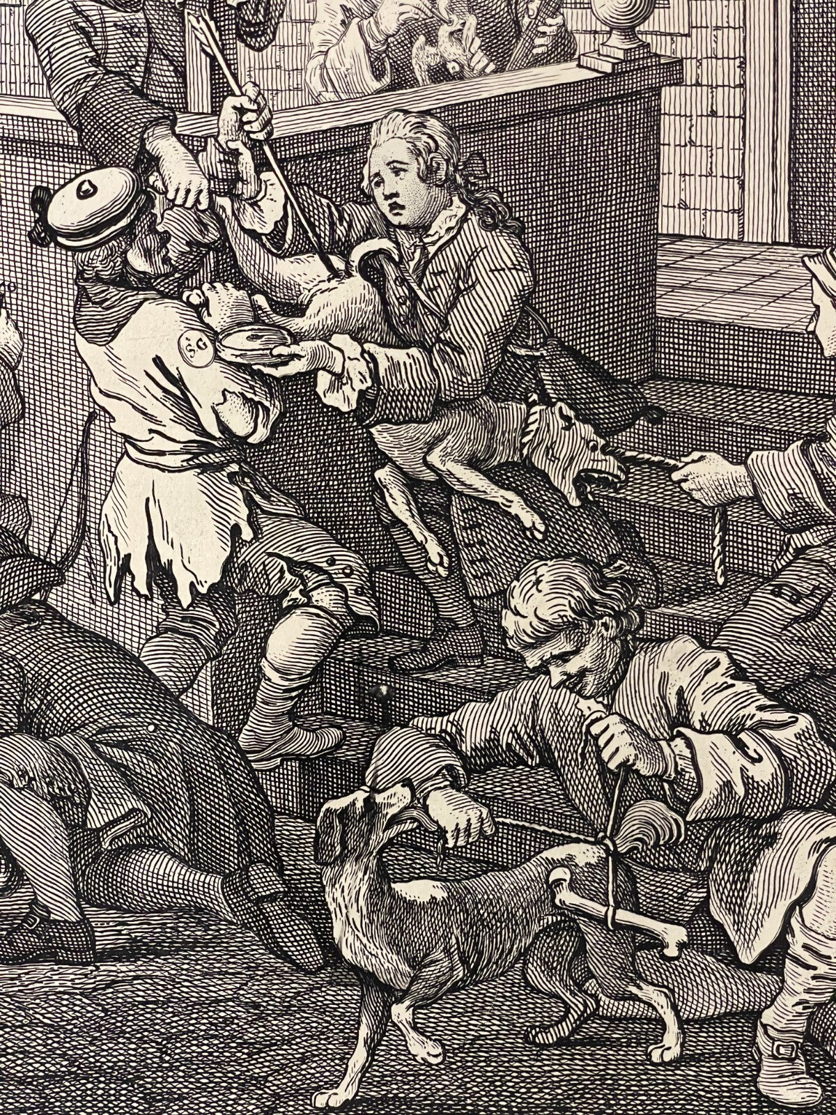 1822 THE STAGES OF CRUELTY (Set of 4) Authentic Hogarth Heath Ed. Antique Prints