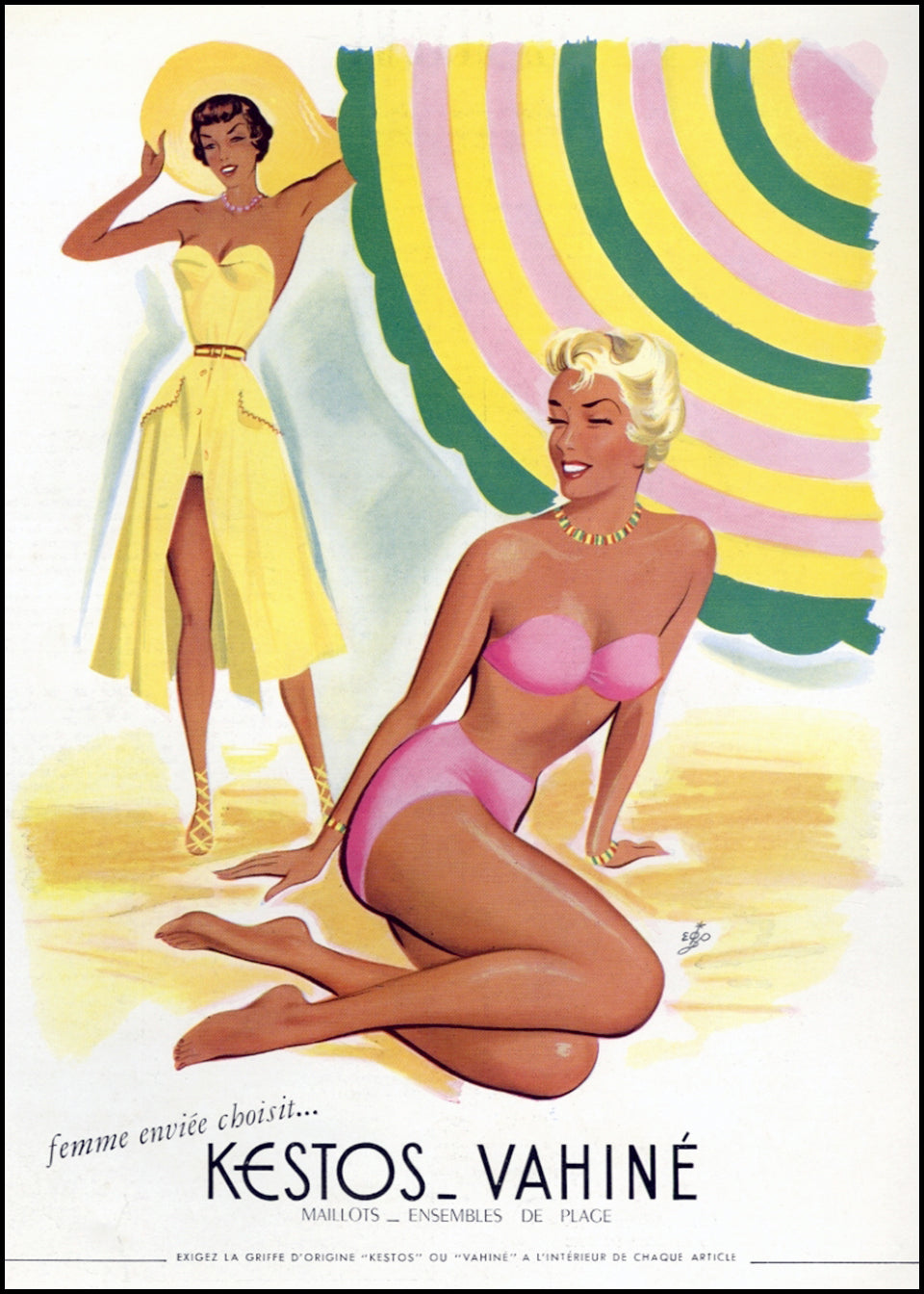 Original Vintage Fashion Ads From Adirondack Retro