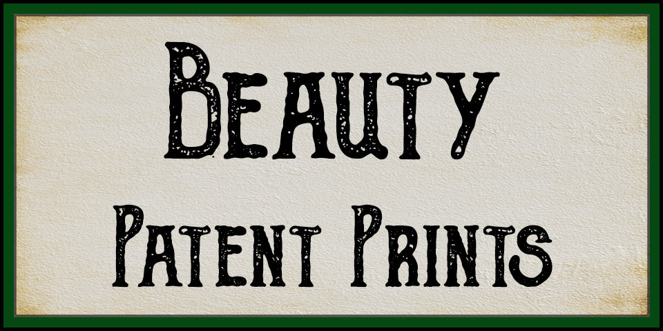 Beauty Patent Prints at Adirondack Retro