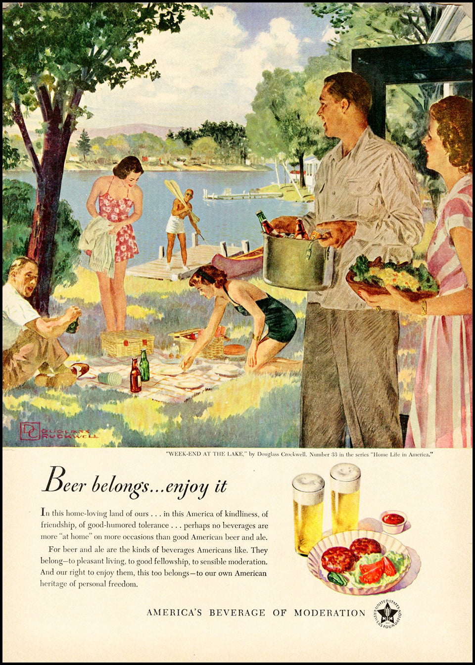 Original & Authentic Vintage Beer Ads at Adirondack Retro