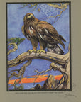 The Eagle And The Spider Limited Edition Tipped-In Color Book Plate - Paul Bransom Antique Print at Adirondack Retro