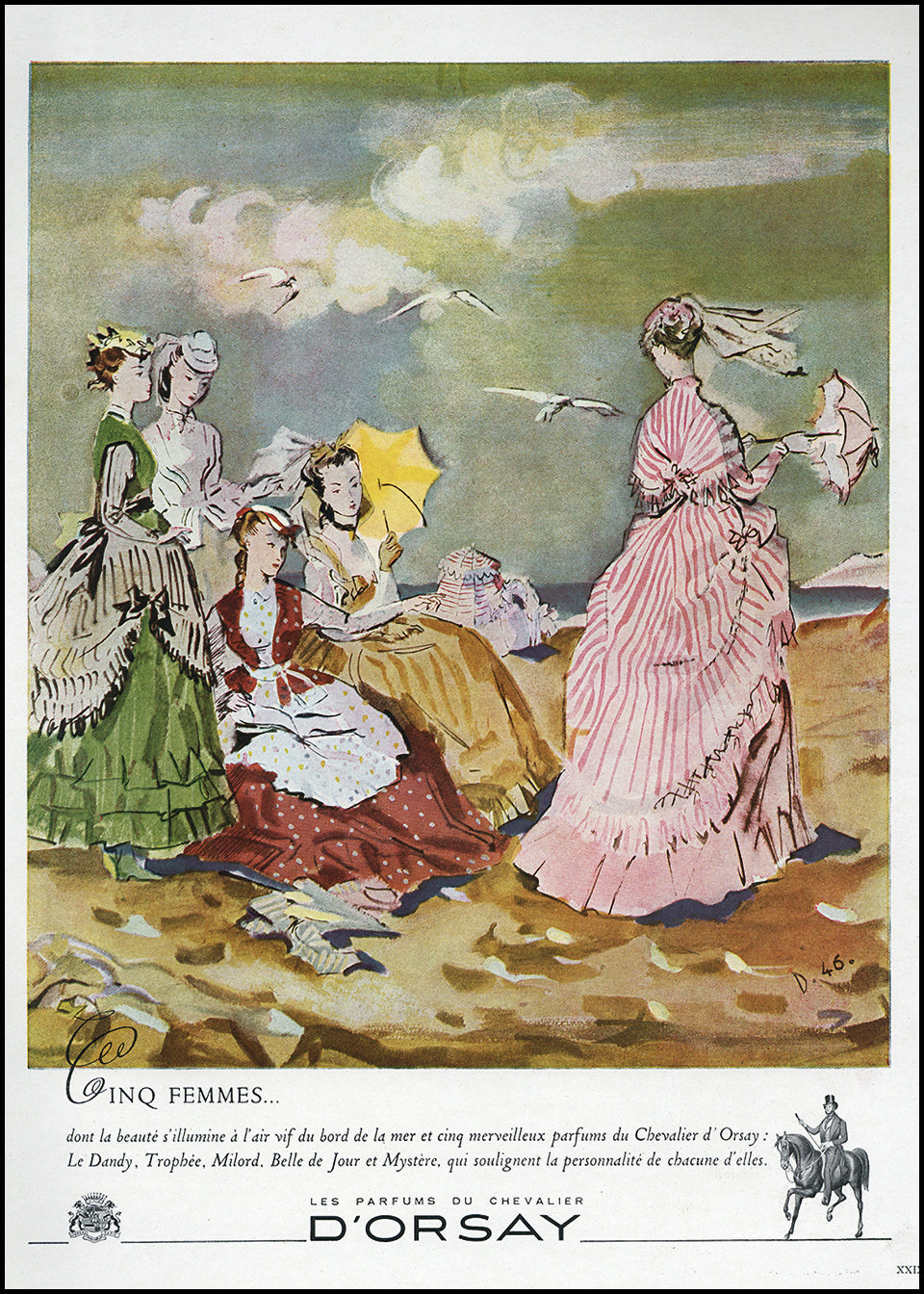Antique and Vintage Couture Ads from Adirondack Retro